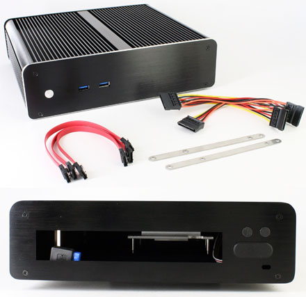 Akasa Euler T Thin-ITX enclosure (A-ITX18-A1B)