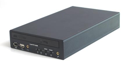 CALU-M2<b>C</b>-DVI - P4-M Car-PC Barebone (with Autostart-controller, car-adapter) --DualChannel (DVI+DSUB)-- *new*