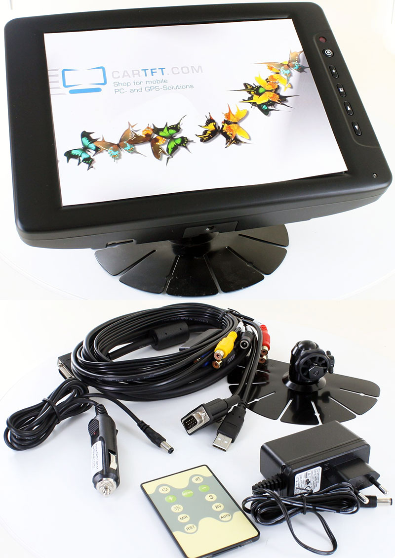 CTF840-<b>SH ULTRA</b> - VGA 8.4" TFT - Touchscreen USB - Video - Audio (<b>LED, 1000 nits</b>) <b>-TRANSFLEKTIV PRO-</b>