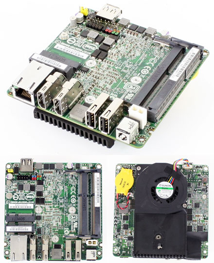 Intel NUC D33217GKE Mainboard (Next Unit of Computing, Intel Core i3 3217-U)