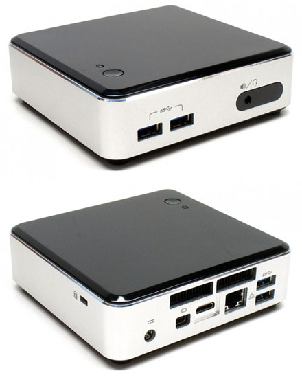 Intel D34010WYK NUC (Intel Core i3-4010U CPU 2x 1.7Ghz, 1x HDMI, 1x dP, 2x Mini-PCIe)