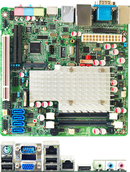 Jetway NF9D-2700 (Intel Cedar Trail-D)