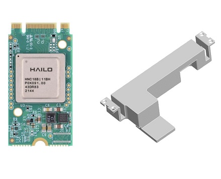 Mitac M2B-01HAI-MP1 AI Card (Hailo-8, M.2 Modul mit MP1 Khler)